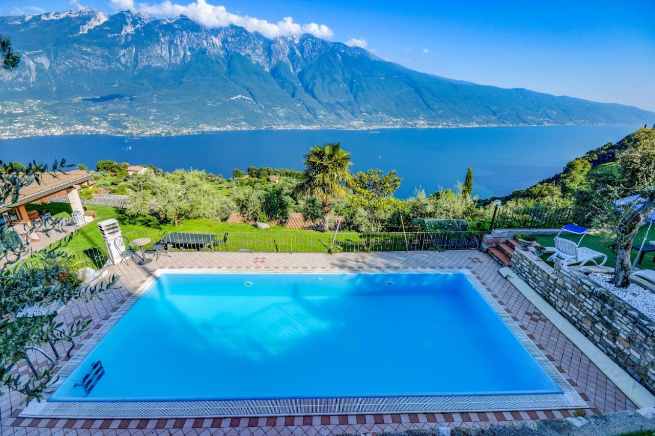 Casa Elka Residence Lake View And Pool By Garda Domus Mea Pieve  ภายนอก รูปภาพ