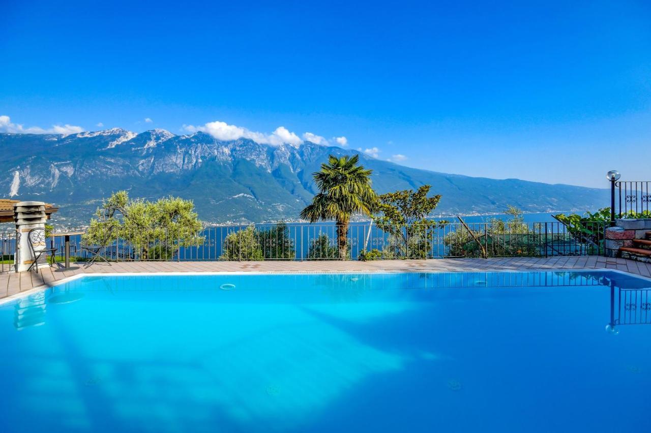 Casa Elka Residence Lake View And Pool By Garda Domus Mea Pieve  ภายนอก รูปภาพ